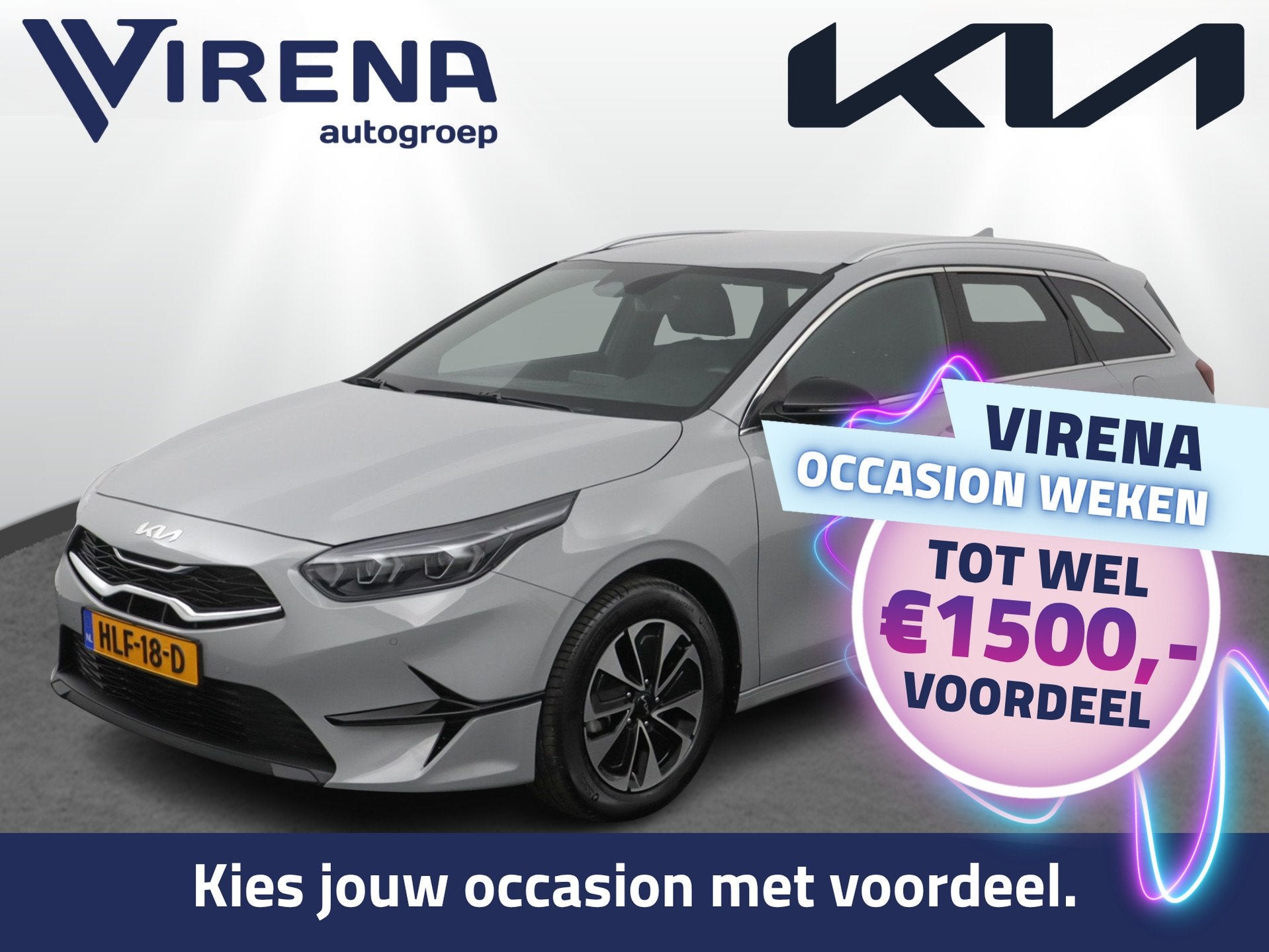 Kia Ceed Sportswagon 1.0 T-GDi Design Edition - Climate Cont, Auto's, Voorwielaandrijving, Dealer onderhouden, Gebruikt, Met garantie (alle)