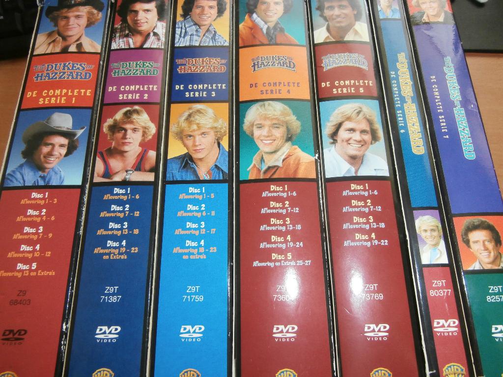 Complete dvd serie The Dukes of Hazzard seizoen 1 t/m 7, Verzenden, Boxset, Zo goed als nieuw, Vanaf 6 jaar