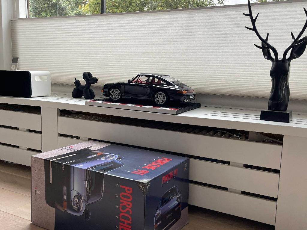 Pocher K30 Porsche 911 Carrera 1/8 Pocher Rivarossi 55 cm, Ophalen of Verzenden, Gebruikt, 1:5 t/m 1:8, Auto