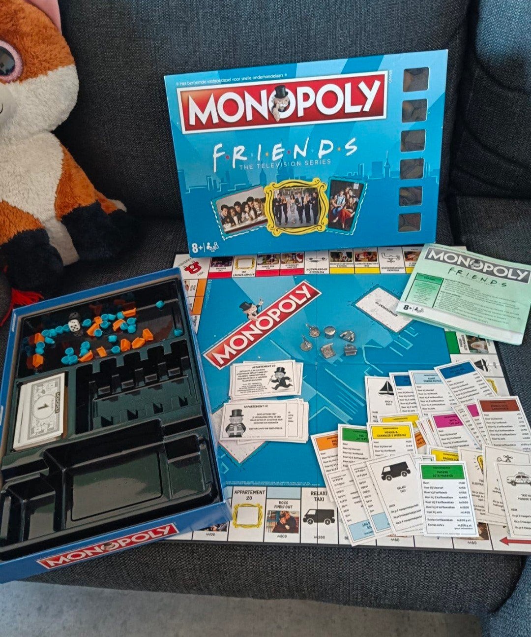 Monopoly Friends The Television Series Editie - Compleet!, Drie of vier spelers, Ophalen of Verzenden, Zo goed als nieuw