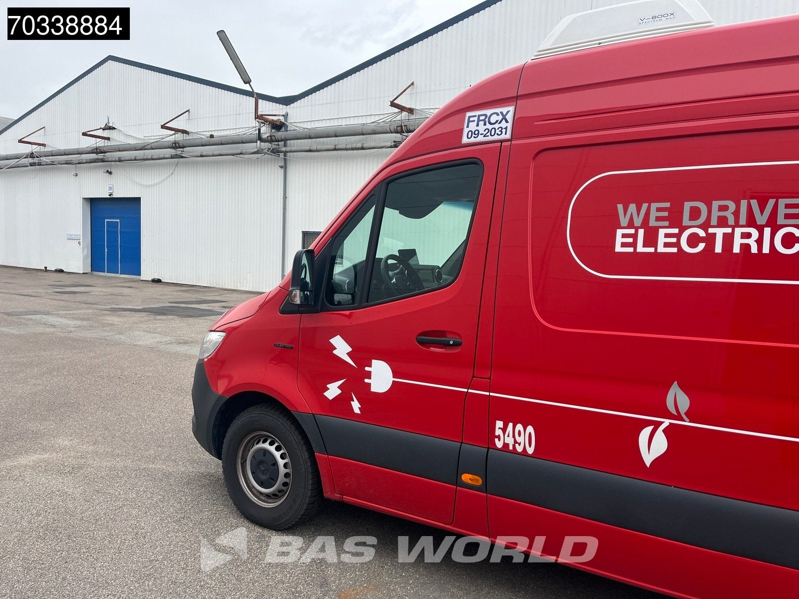 Mercedes eSprinter Electric 113kWh! Koel/Vrieswagen Multitem, Auto's, Automaat, Stof, Gebruikt, Overige kleuren