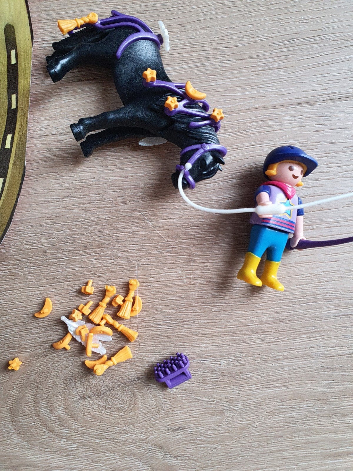 Playmobil Country Paard met Ruiter en Accessoires - Set 6970, Complete set, Ophalen of Verzenden, Zo goed als nieuw, Country