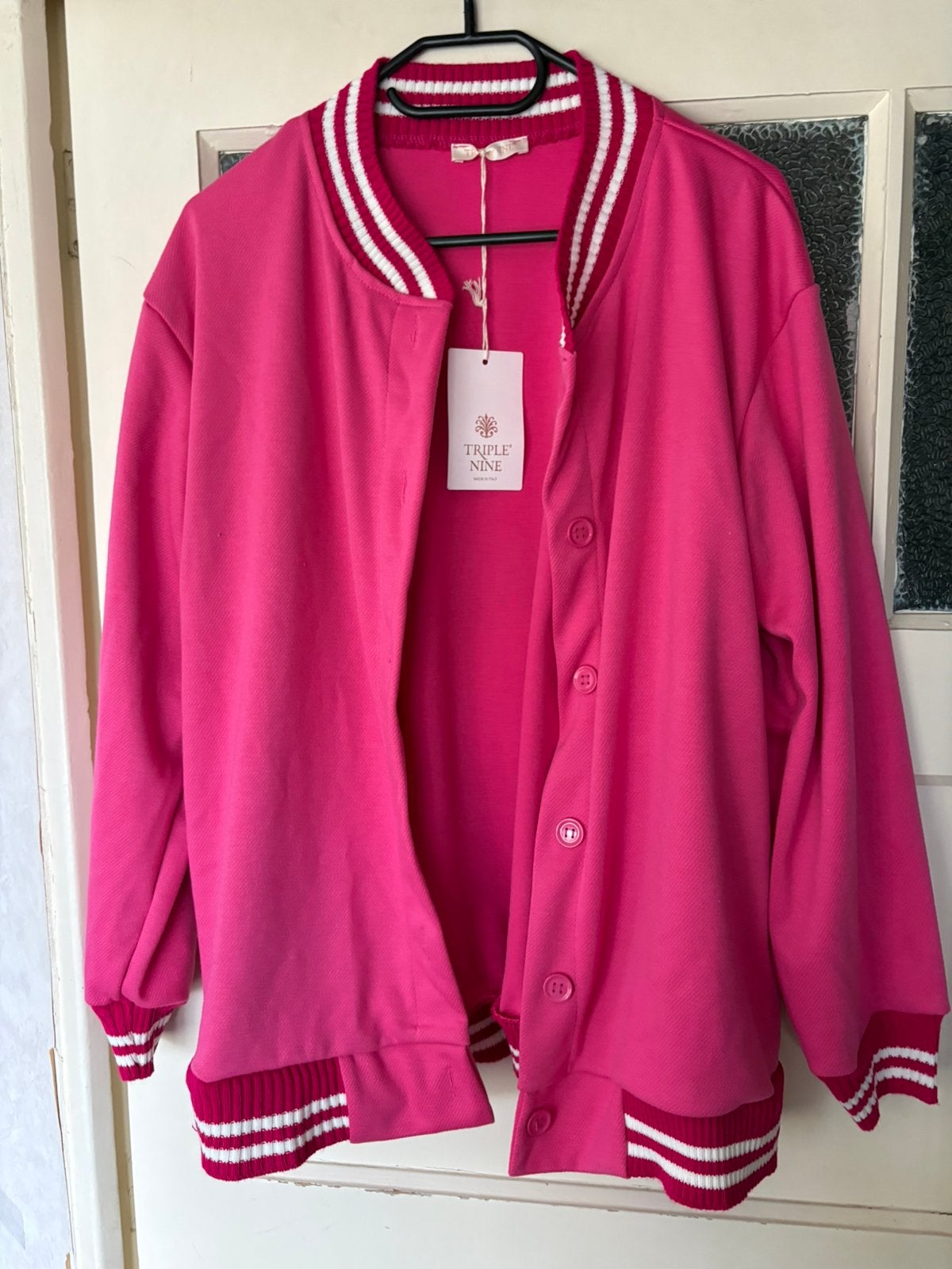 Nieuwe baseball jas one size, Ophalen of Verzenden, Nieuw