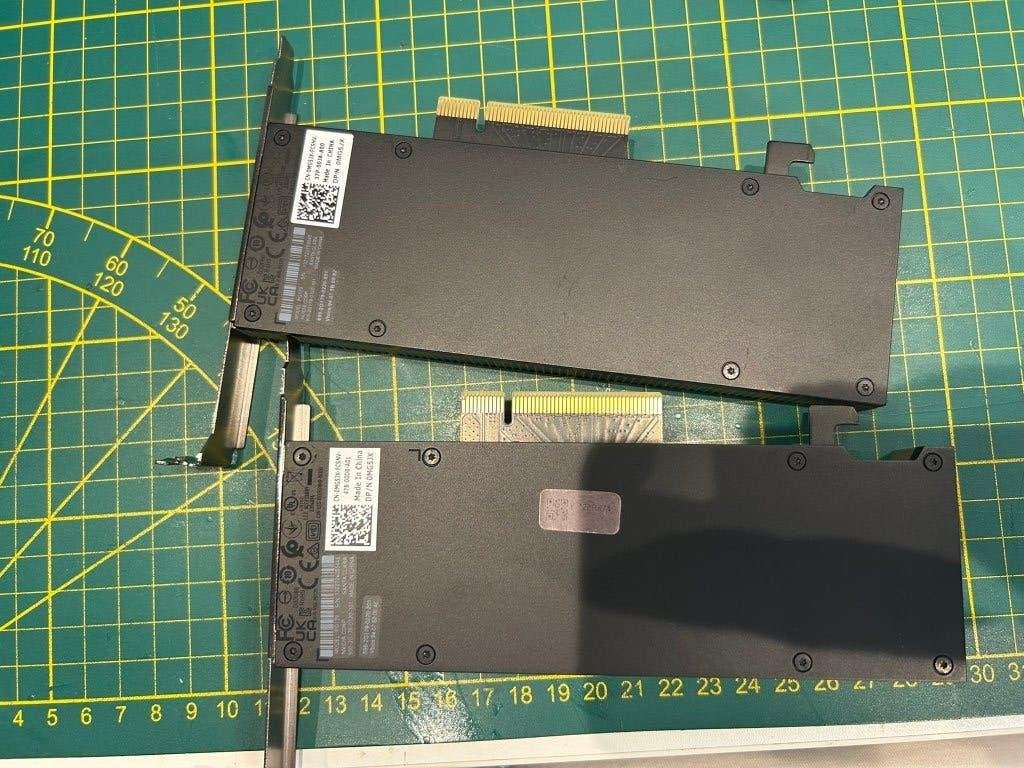 nVidia A2 GPU - 16GB VRAM, vGPU, AI, ML, Inference (2 stuks), GDDR6, PCI-Express 4, Ophalen of Verzenden, Zo goed als nieuw