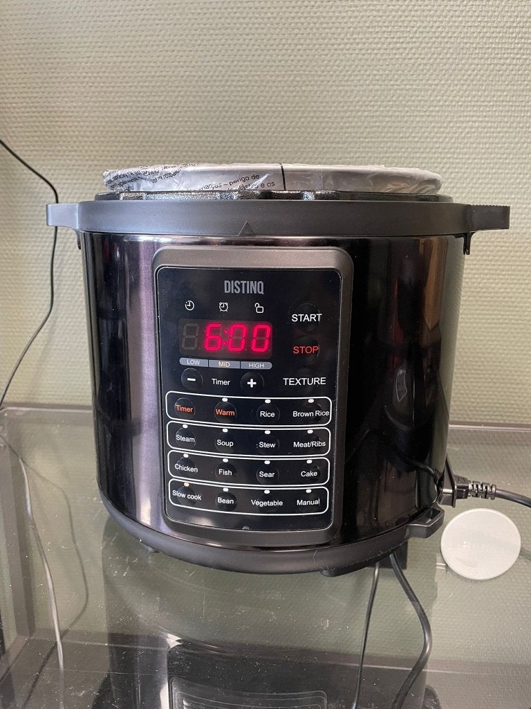 DistinQ Multicooker 9-in-1 - Pressure cooker, Ophalen of Verzenden, Zo goed als nieuw, Info@semacobv.nl, Maaiveldweg 16