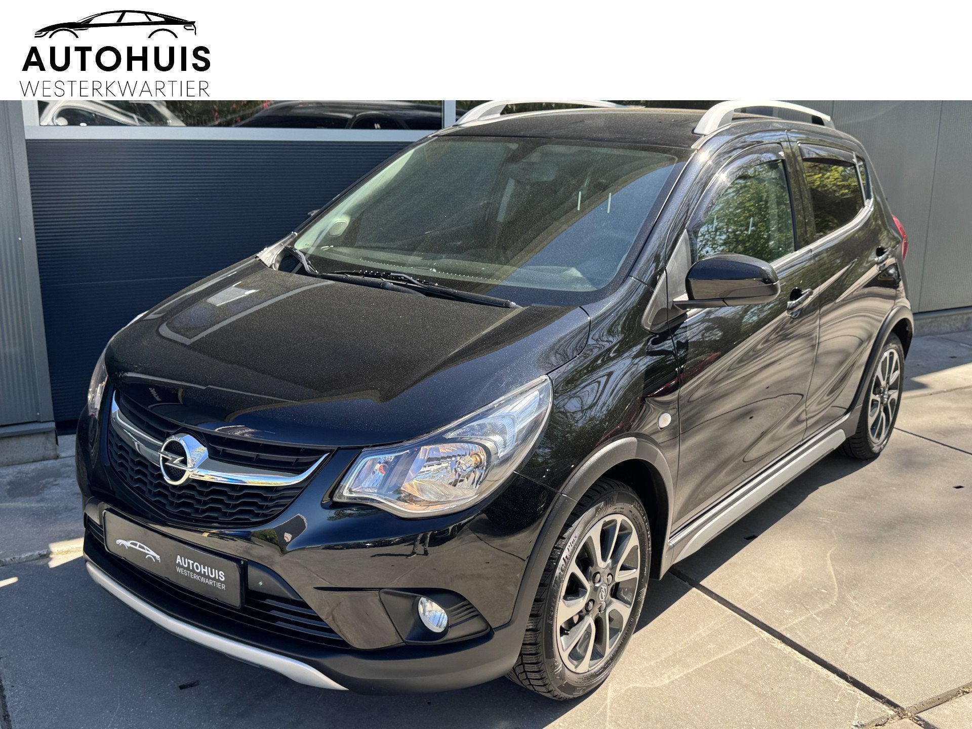 Opel KARL 1.0 75pk Automaat Rocks Online Edition LPG Airco N, Auto's, Gebruikt, Met garantie (alle), Origineel Nederlands, Bedrijf