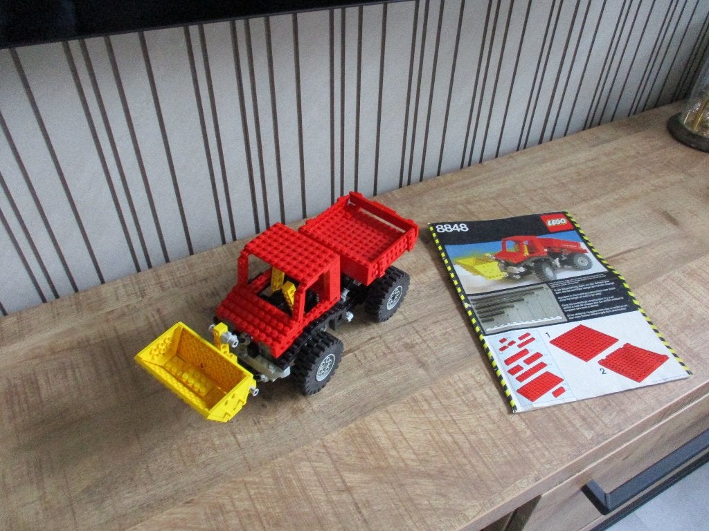 lego technic Set 8848 Krachtwagen, Ophalen of Verzenden, Gebruikt, Complete set, Lego