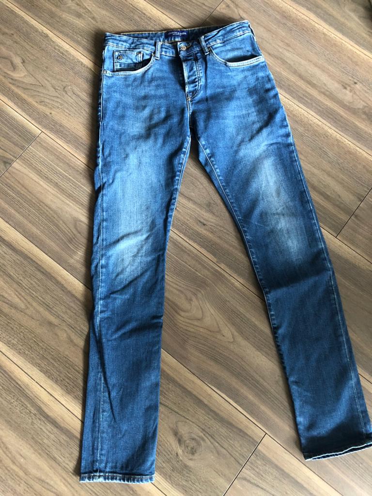 Scotch & Soda jeans 32-36, Ophalen of Verzenden, Zo goed als nieuw, Blauw, W32 (confectie 46) of kleiner