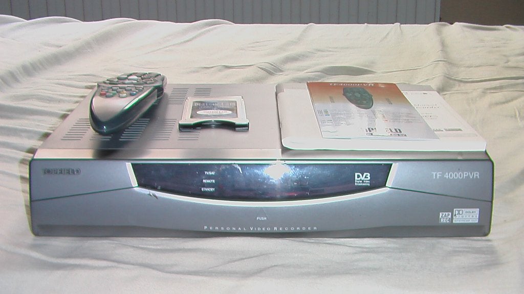 Topfielld TF4000VR Met Hardeschijfruimte Ontvanger., Ophalen of Verzenden, Zo goed als nieuw, Decoder