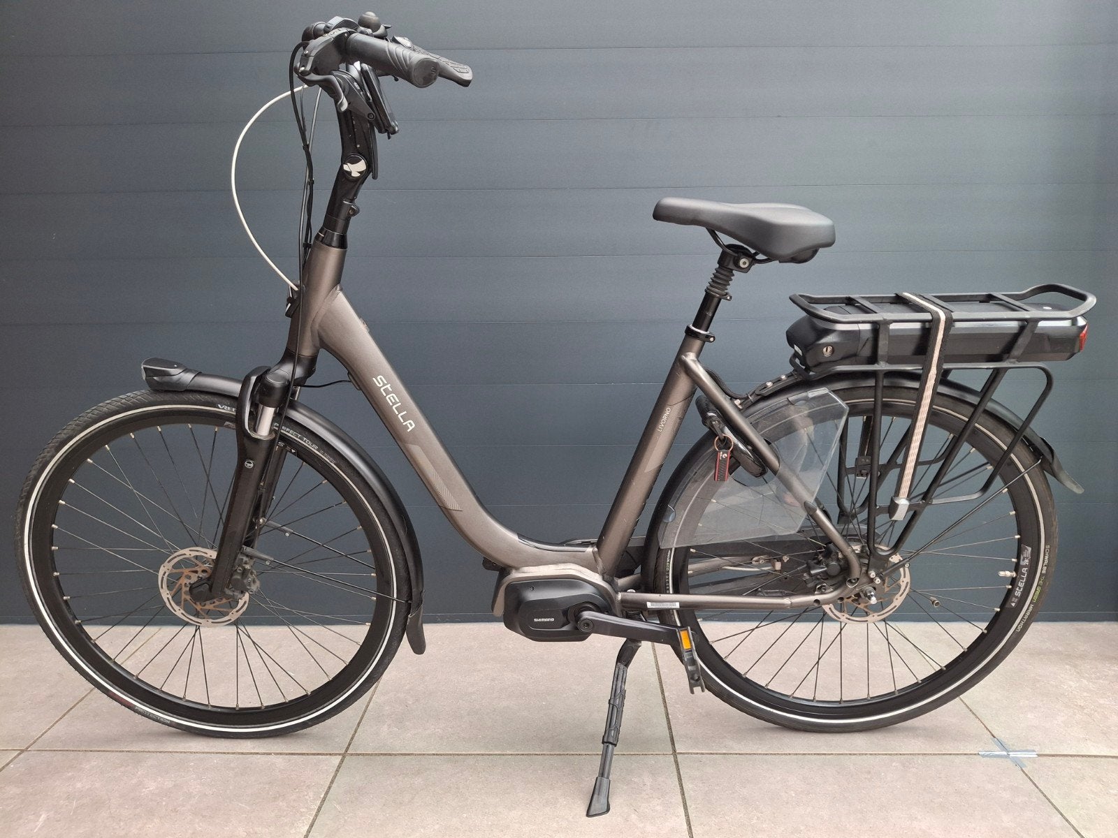 Stella Livorno | Shimano Middenmotor | Range 183km|500W accu, Gebruikt, 51 tot 55 cm, 50 km per accu of meer, Ophalen