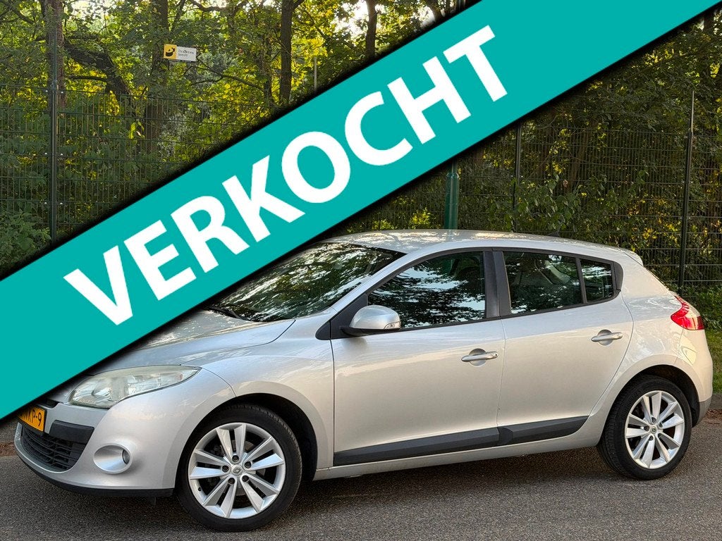 Renault Mégane 1.6 Celsium RIJDSUPER!/AIRCO/6BAK/1E EIG/APK, Euro 5, Stof, Gebruikt, 4 cilinders