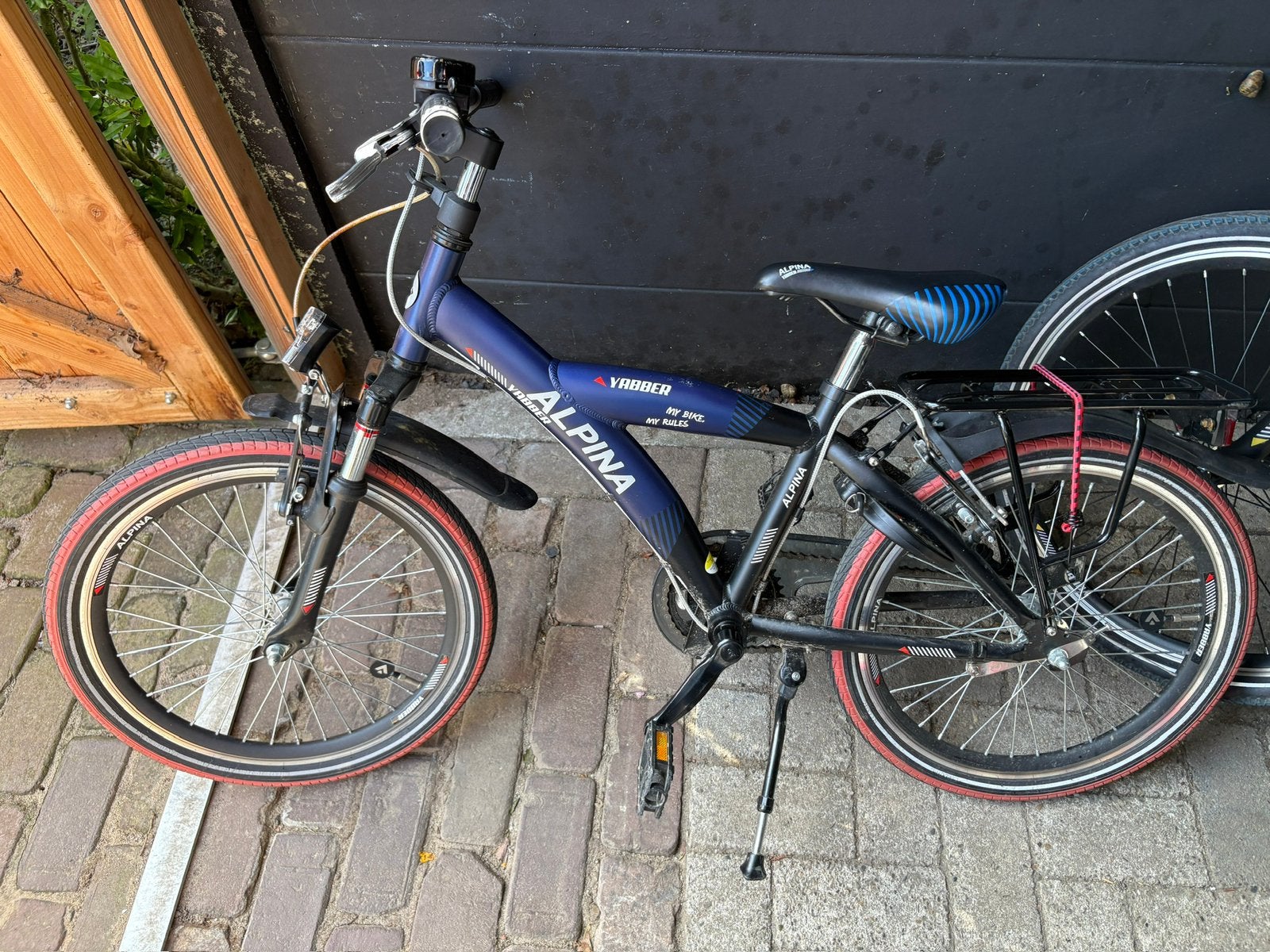 Alpina Yabber kinderfiets 20 inch, Ophalen, Zo goed als nieuw, Velgrem, 20 inch of meer
