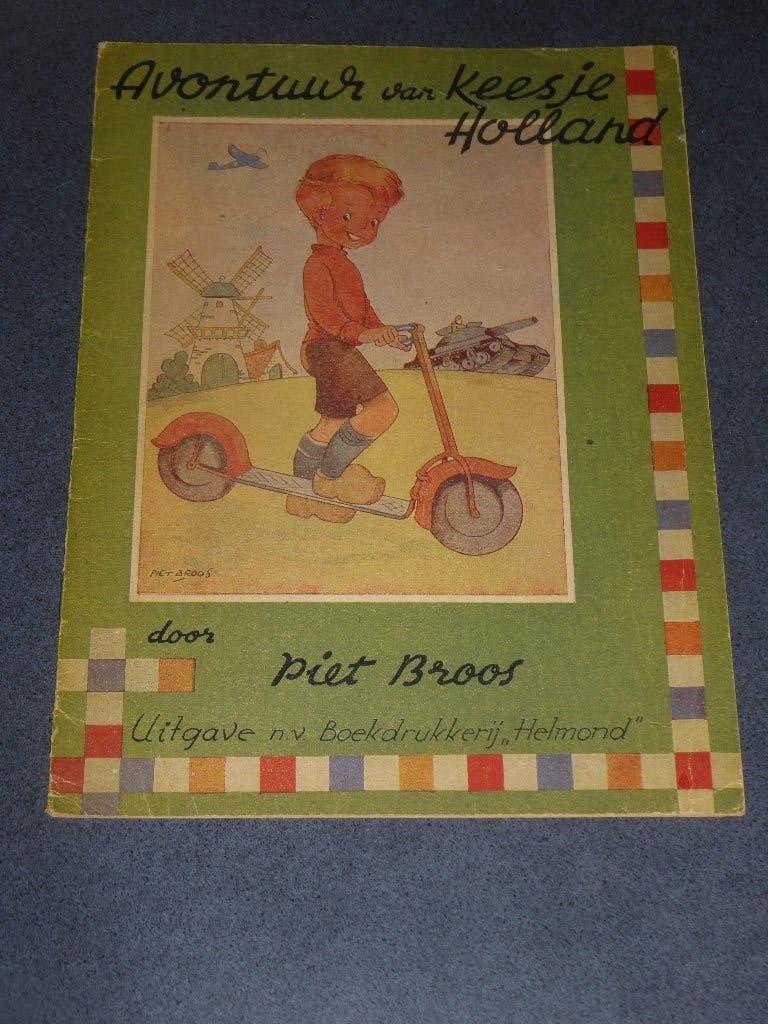 Avontuur van Keesje Holland - Piet Broos, Verzenden, Zo goed als nieuw, Piet Broos, Prentenboek