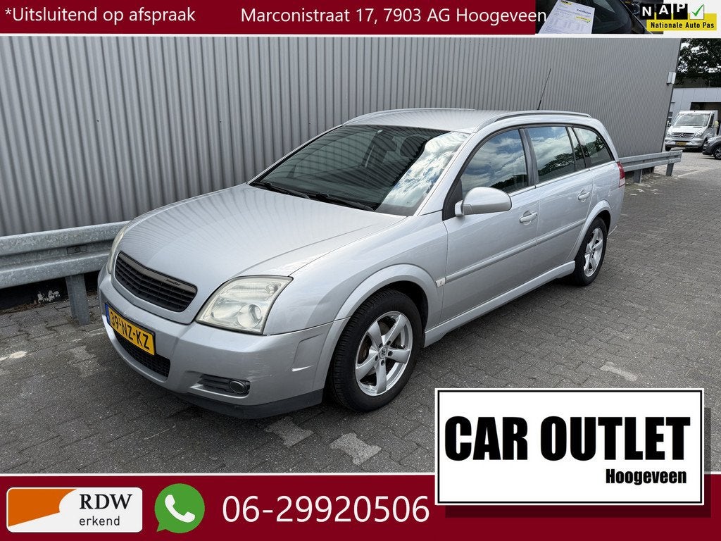 Opel Vectra Wagon 1.8-16V Elegance Leer, LM, Nw APK Airco --, Auto's, Opel, Gebruikt, 4 cilinders, 1796 cc, Handgeschakeld