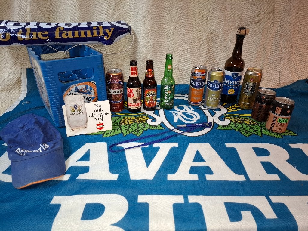 Bavaria bier verzameling voor de liefhebbers., Verzamelen, Ophalen of Verzenden, Gebruikt, Flesje(s), Bavaria