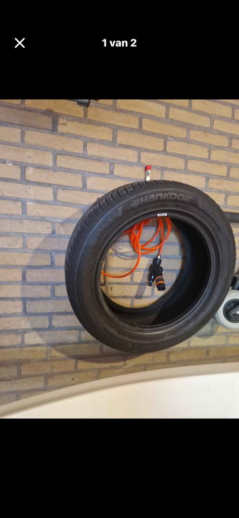 205 55 16 5 mm profiel gaat Om 2 banden), Auto diversen, Aanhangwagen-onderdelen, Ophalen, Gebruikt