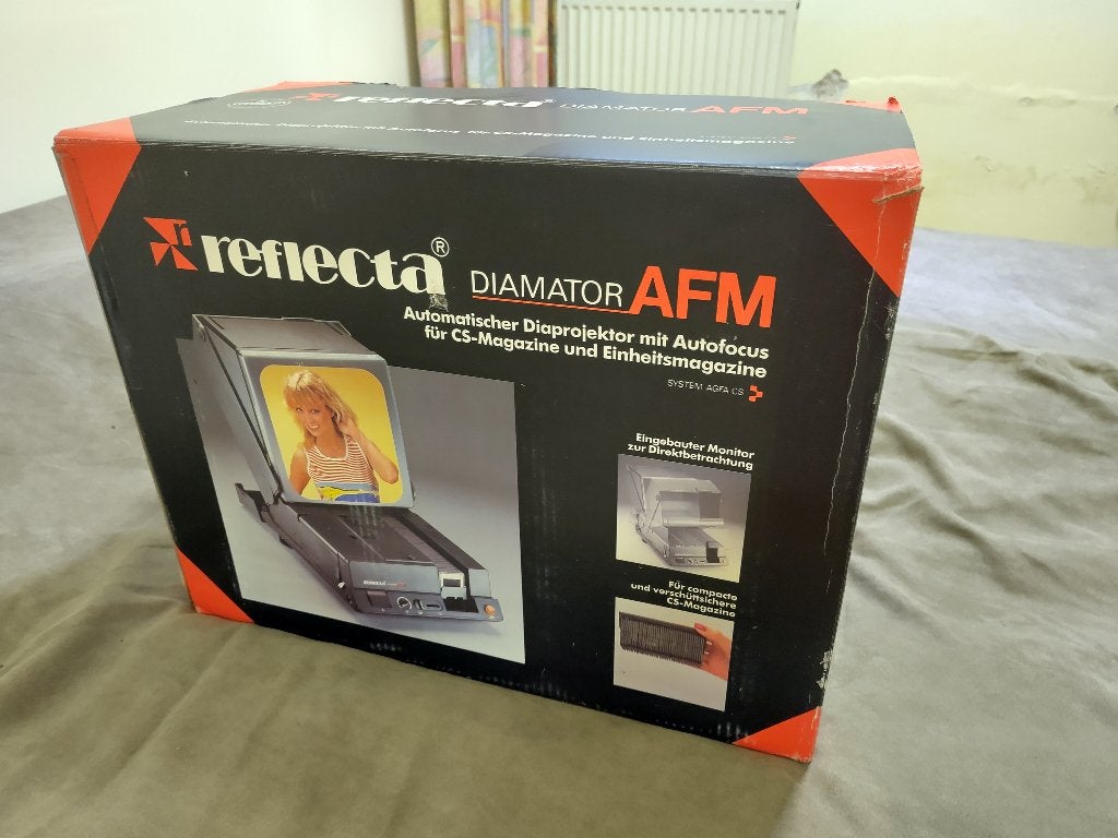 Diaprojector Reflecta Diamator AFM, Ophalen, Gebruikt