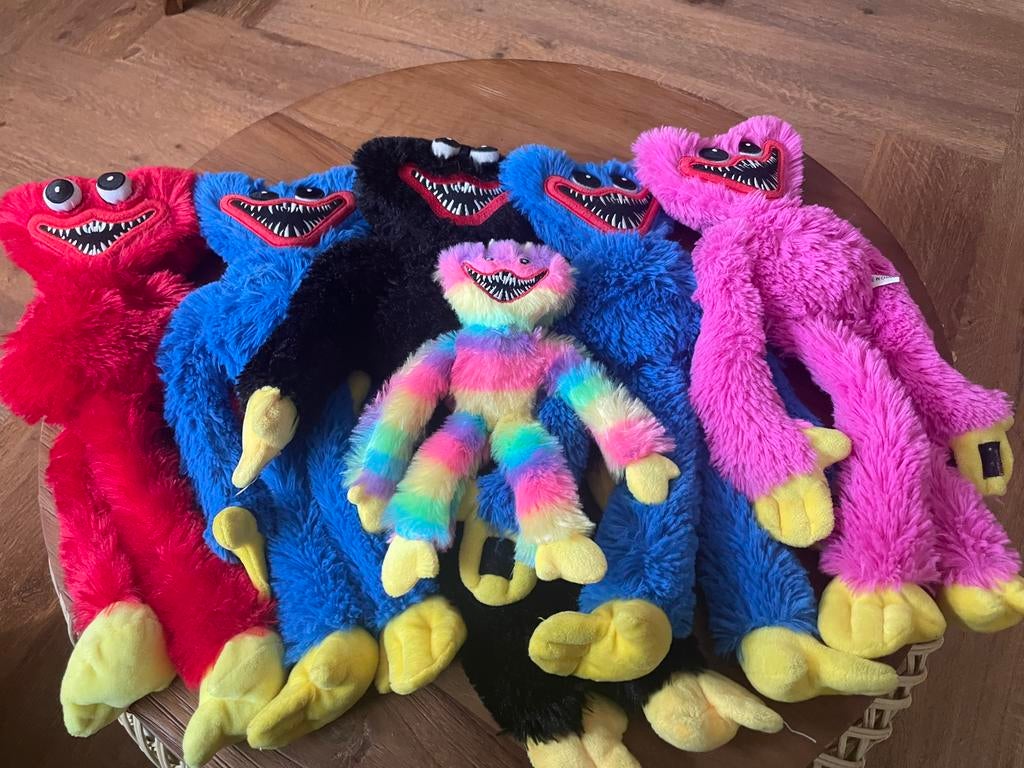 Huggy Wuggy Knuffels - Diverse Kleuren en Maten, Gebruikt, Overige merken, Overige karakters, Overige typen