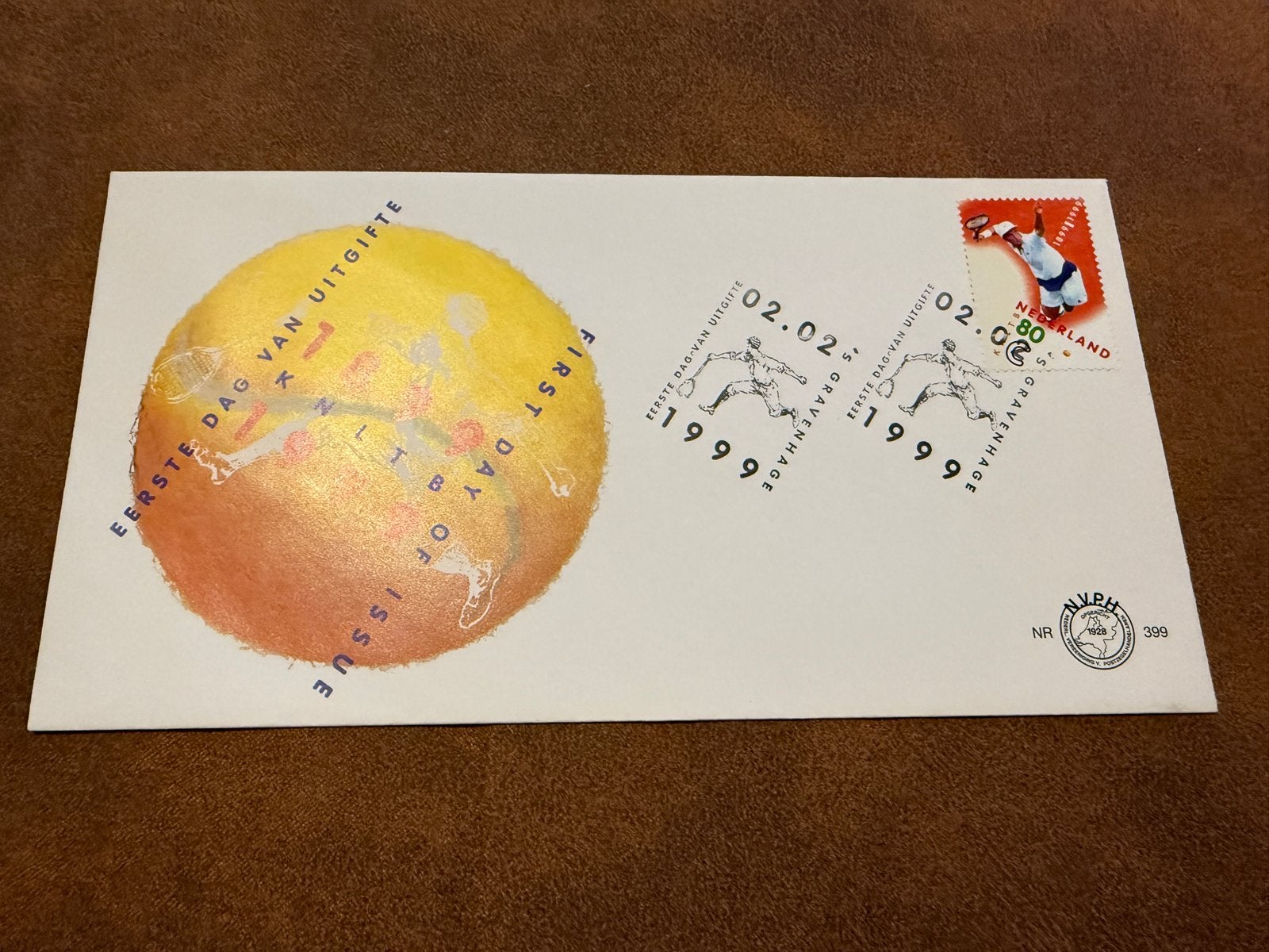 Eerste Dag Envelop (FDC) Nederland 1999 - Lichte Beschadigin, Ophalen of Verzenden, Beschreven, Nederland