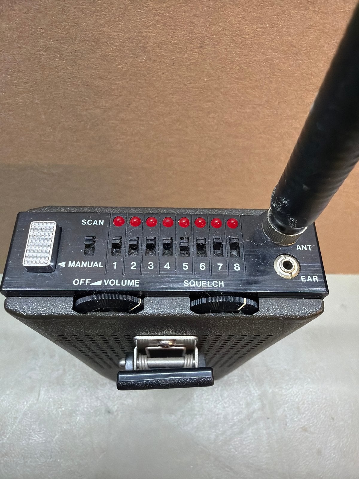 Realistic Pro-25 Kristal Scanner - Getest, Ophalen of Verzenden, Gebruikt, Minder dan 30 kanalen, Draagbaar