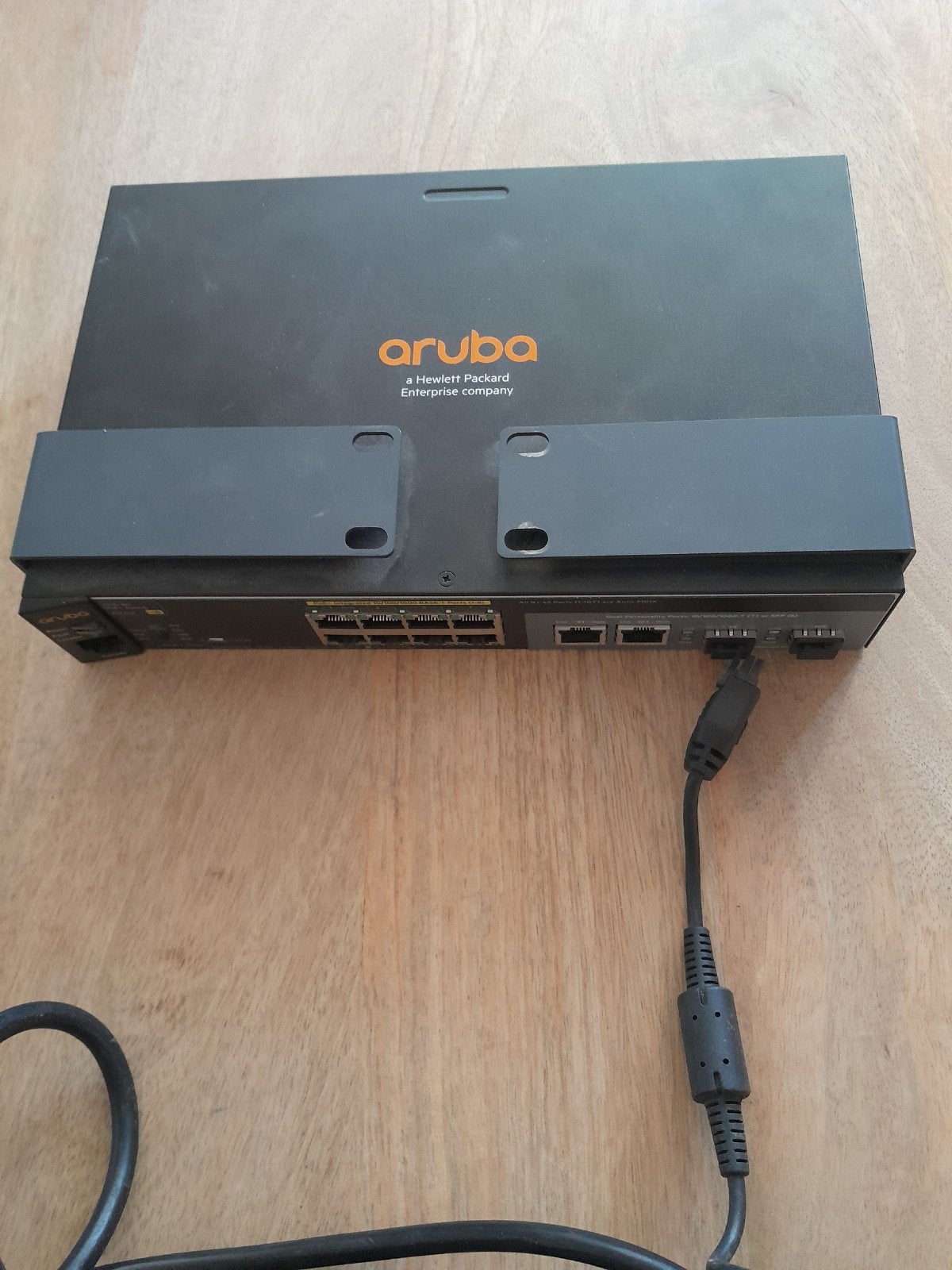 Aruba netwerk Switch 2530-8G met voeding, Ophalen of Verzenden