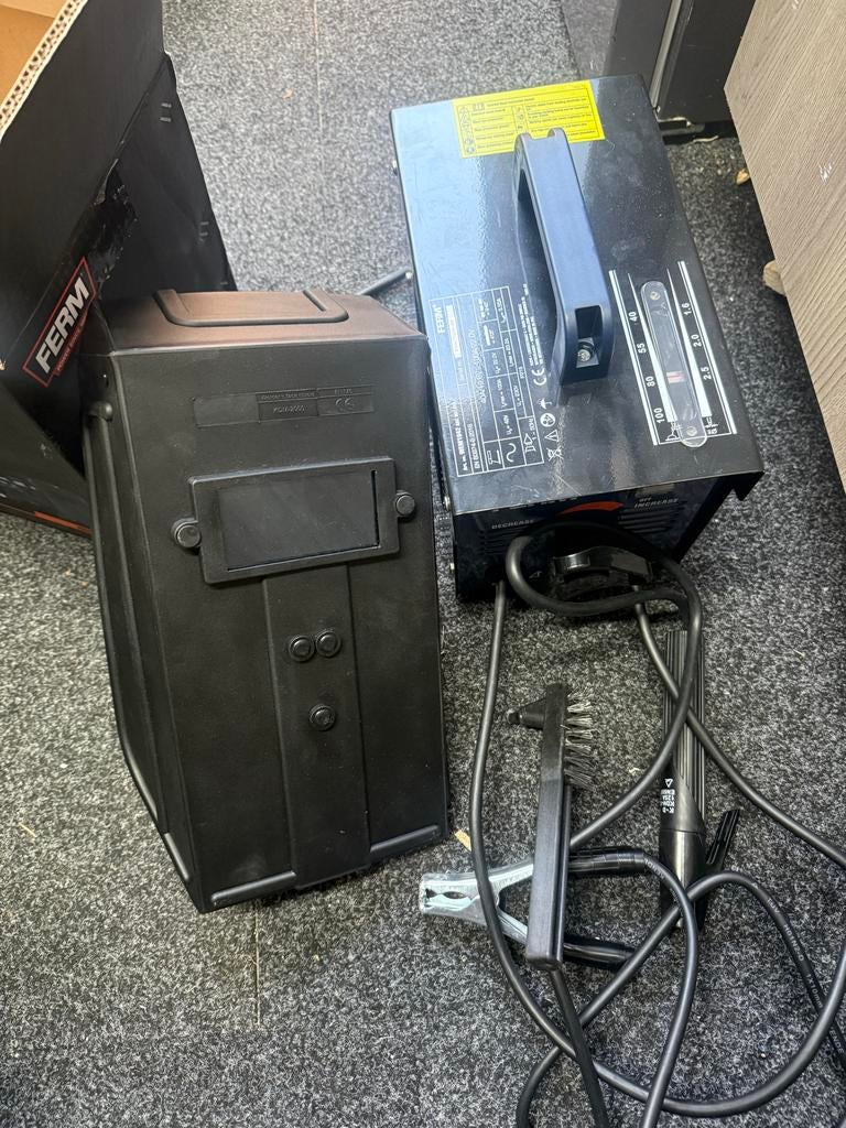 Lasapparaat met laskap, Ophalen, Gebruikt, Minder dan 150 ampère, Elektroden