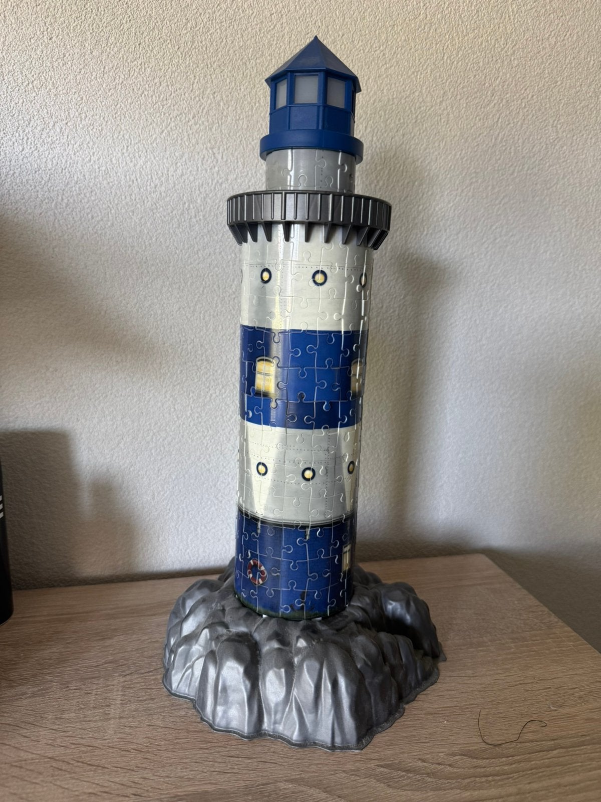 Puzzel 3d vuurtoren met lamp zonder doos, Antiek en Kunst, Ophalen of Verzenden