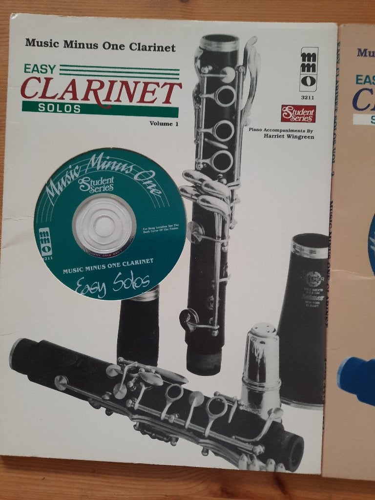 easy clarinet solos deel 1 & 2, Ophalen of Verzenden, Nieuw, Overige materialen, Bes-klarinet