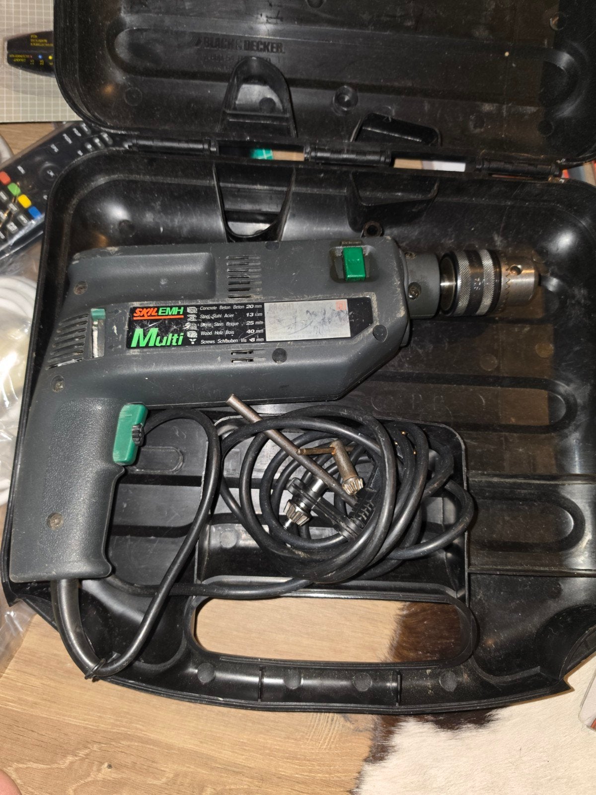 SKIL EMH Multi Boormachine in koffer, Boormachine, Gebruikt, Variabele snelheid, Ophalen of Verzenden