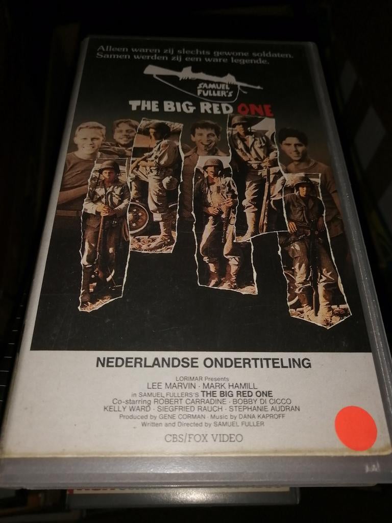 Betamax ex-rental - The Big Red One, Vanaf 16 jaar, Ophalen of Verzenden, Gebruikt, Horror