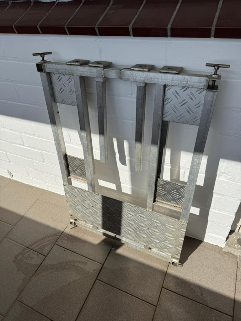 Aluminium plateau voor viskoffer, Ophalen, Gebruikt, Koffer of Tas