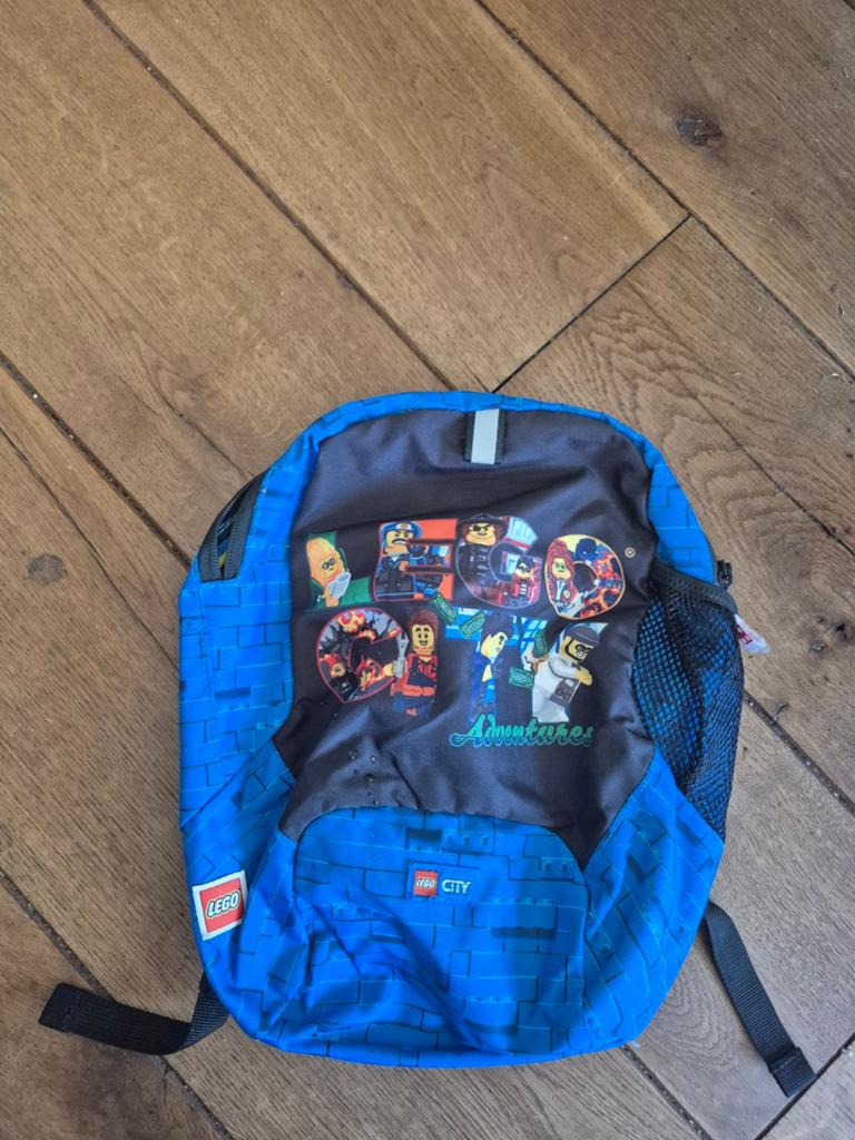 Lego City Adventures Rugzak - Blauw, Ophalen of Verzenden, Gebruikt, Blauw, Overige merken