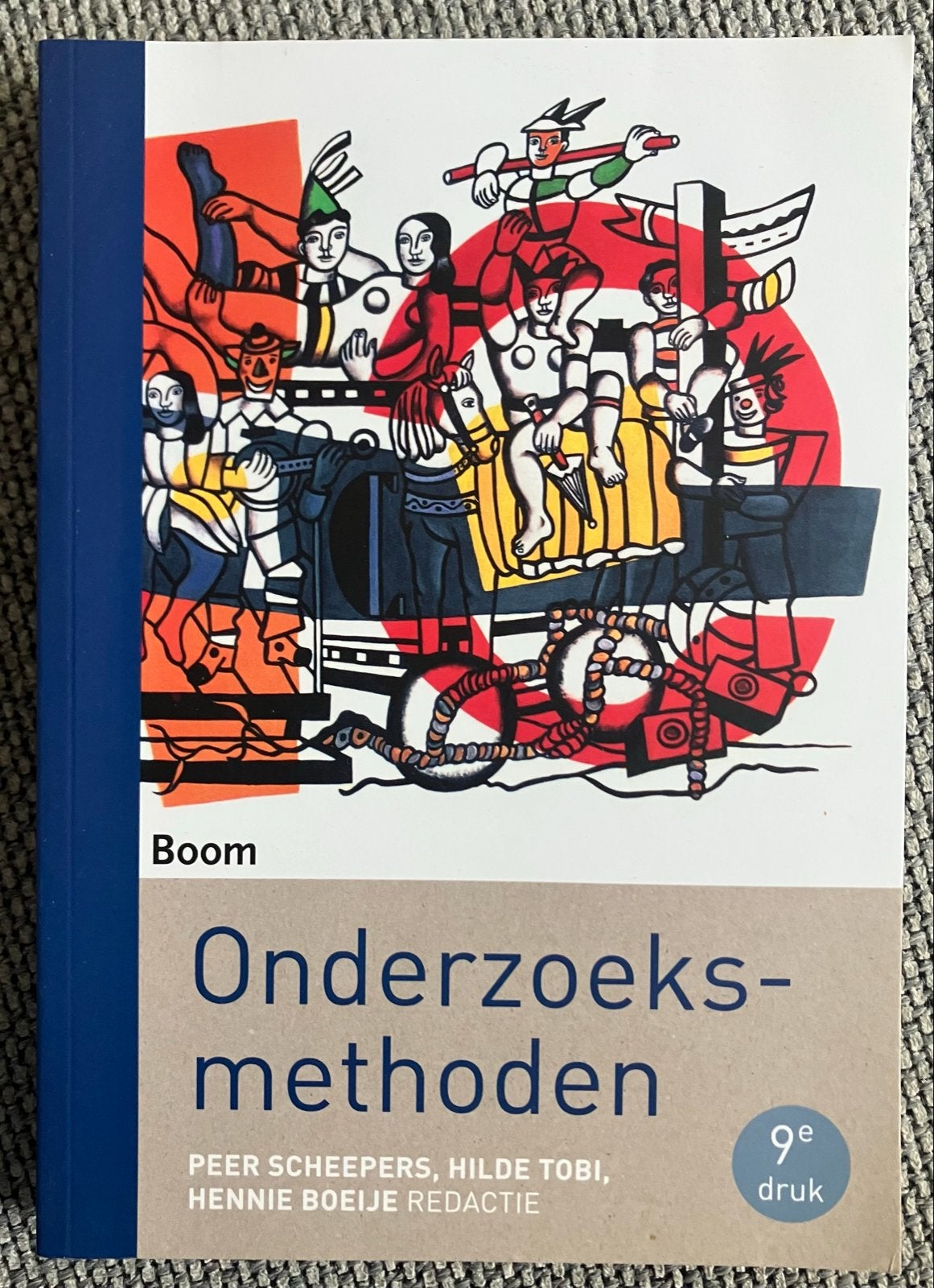 Onderzoeksmethoden 9e druk - Scheepers, Tobi, Boeije, Boeken, Ophalen of Verzenden, Gamma, Zo goed als nieuw, HBO