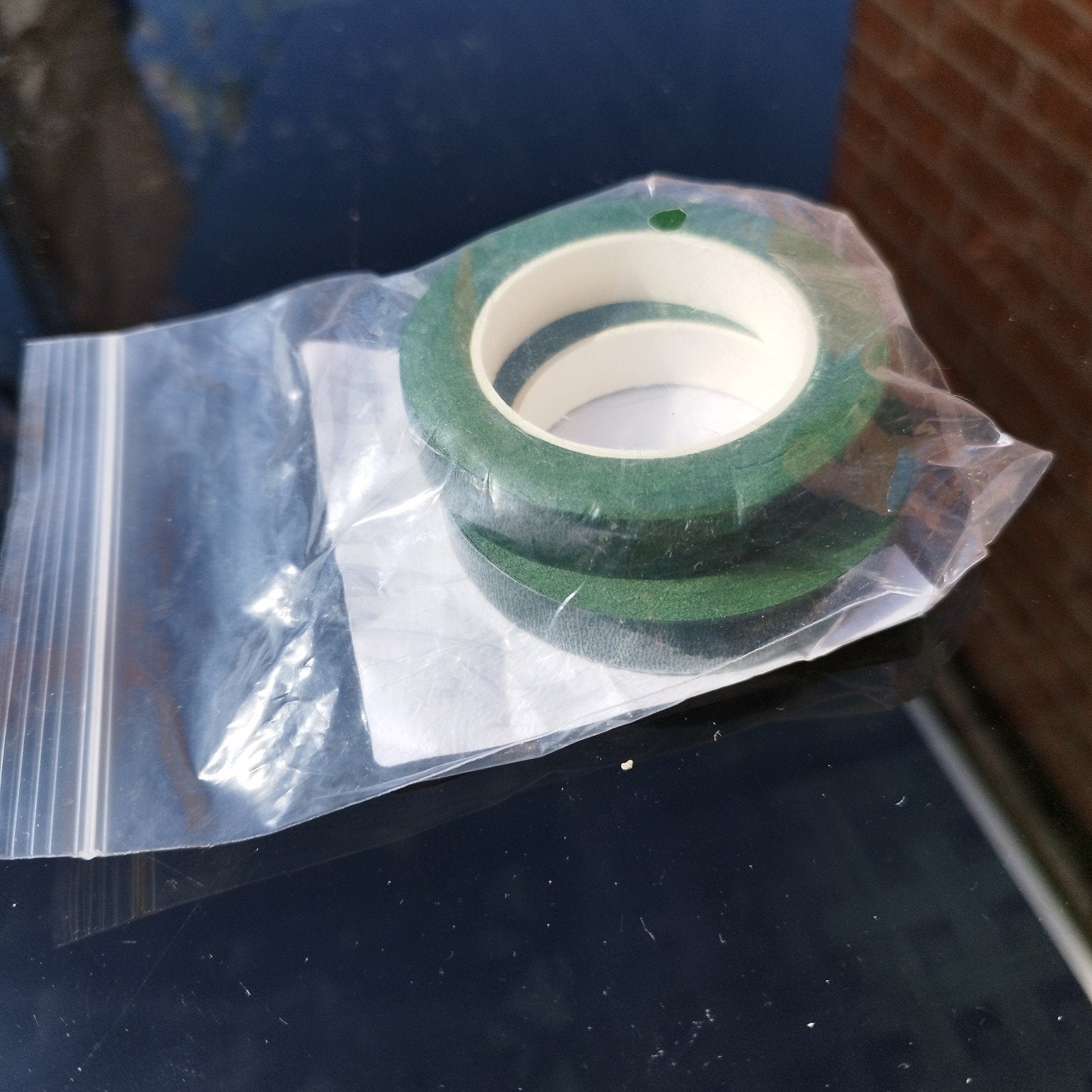 Groene bloementape voor trouwboeket en bloemschikken, Zelfklevend, Groen, Nieuw, Ophalen of Verzenden