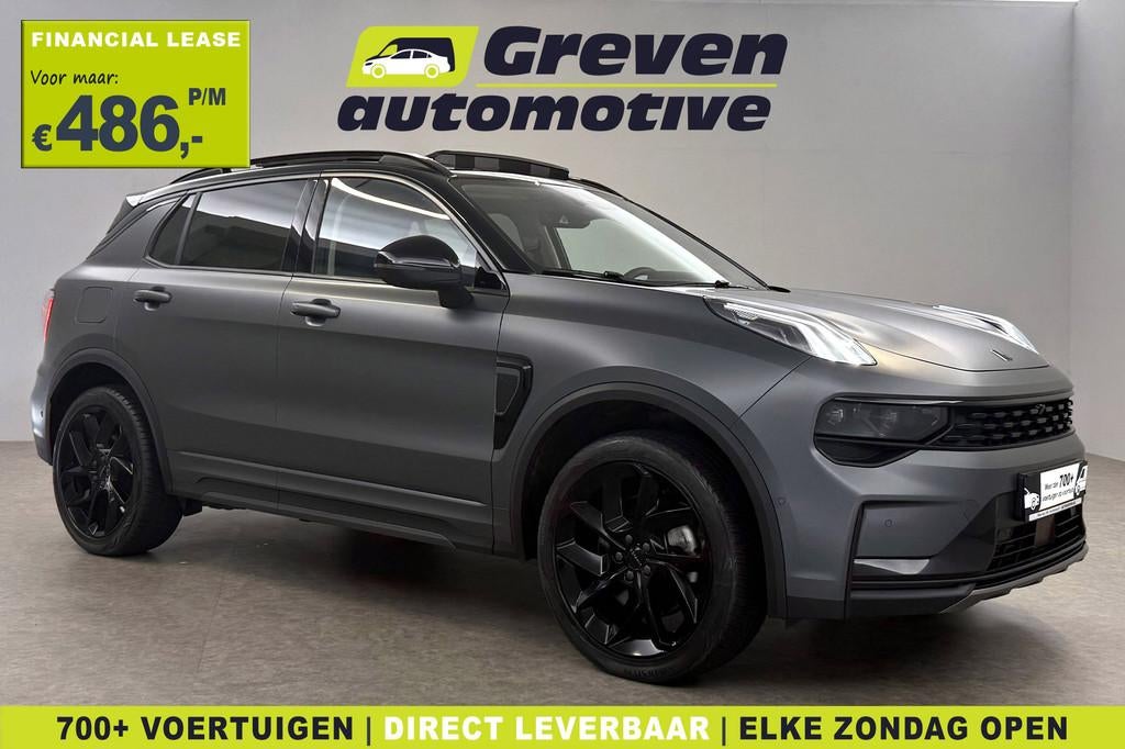 Lynk Co 01 1.5 | Matte Grijs | Pano | Sfeer | 360° | Memory, Stof, Euro 6, 120 €/maand, Plug-in hybride