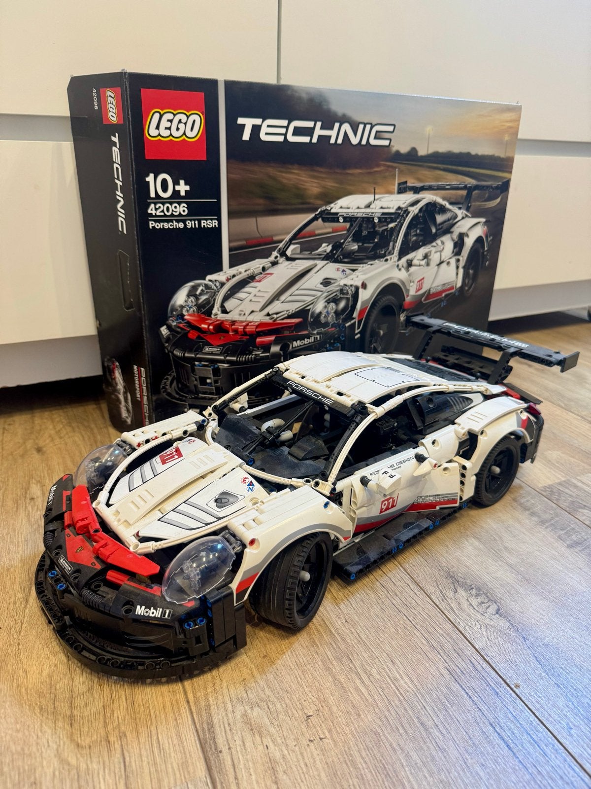 LEGO Technic 42096 Porsche 911 RSR - Zo goed als nieuw, Ophalen, Lego, Zo goed als nieuw, Complete set