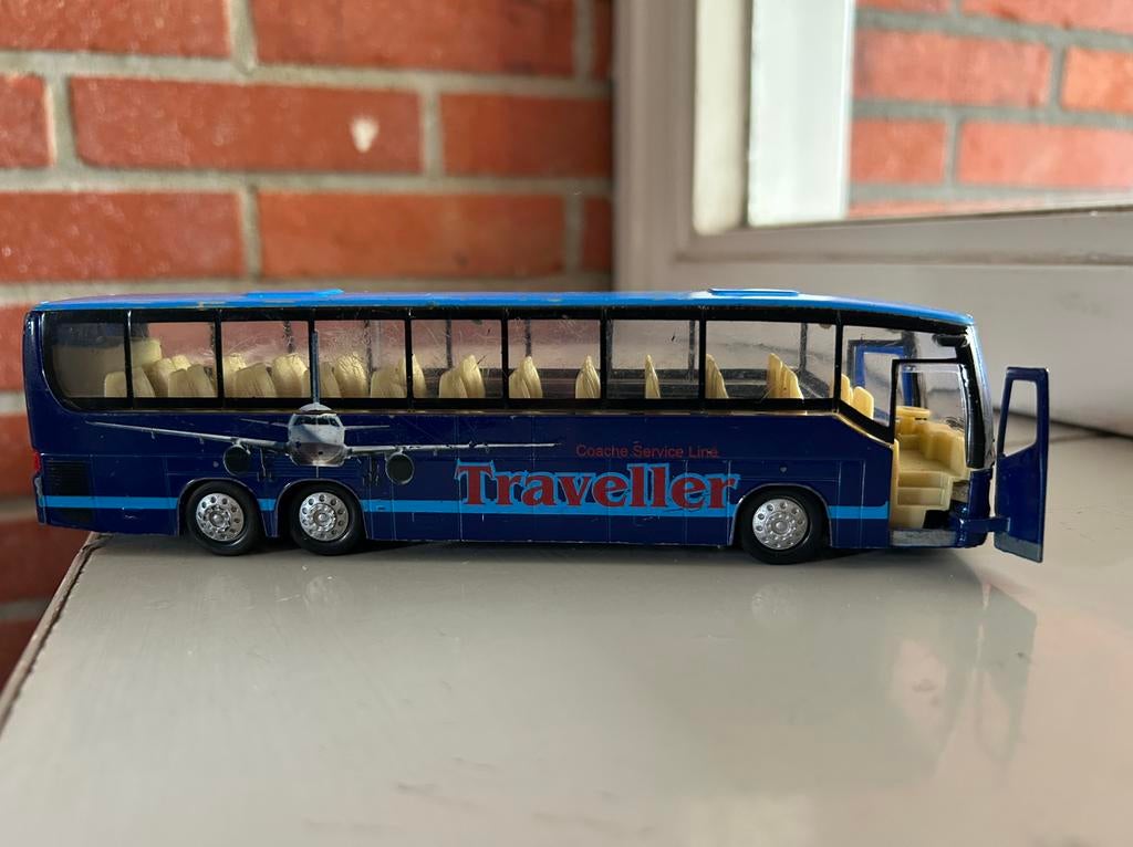 Mooie traveller modelbus, Hobby en Vrije tijd, Ophalen of Verzenden, Zo goed als nieuw, Bus of Vrachtwagen