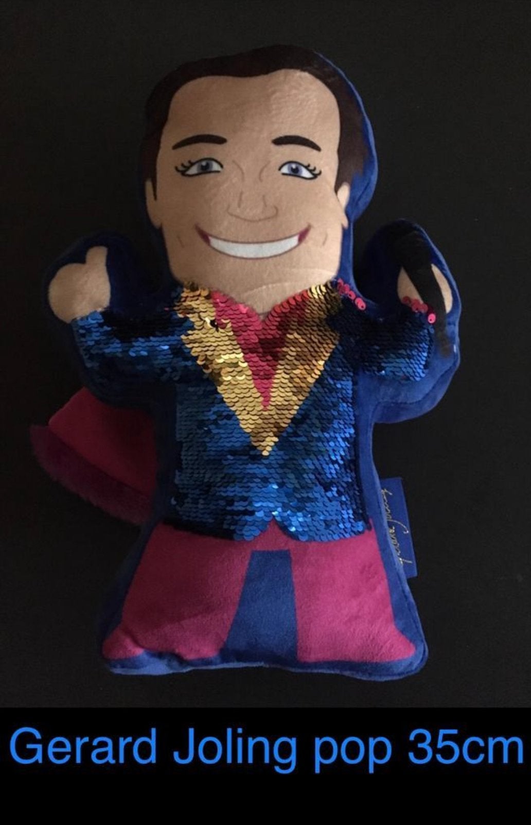 Gerard Joling Geer pop 35cm kussen Nieuw, Ophalen, Overige merken, Meerkleurig, Nieuw
