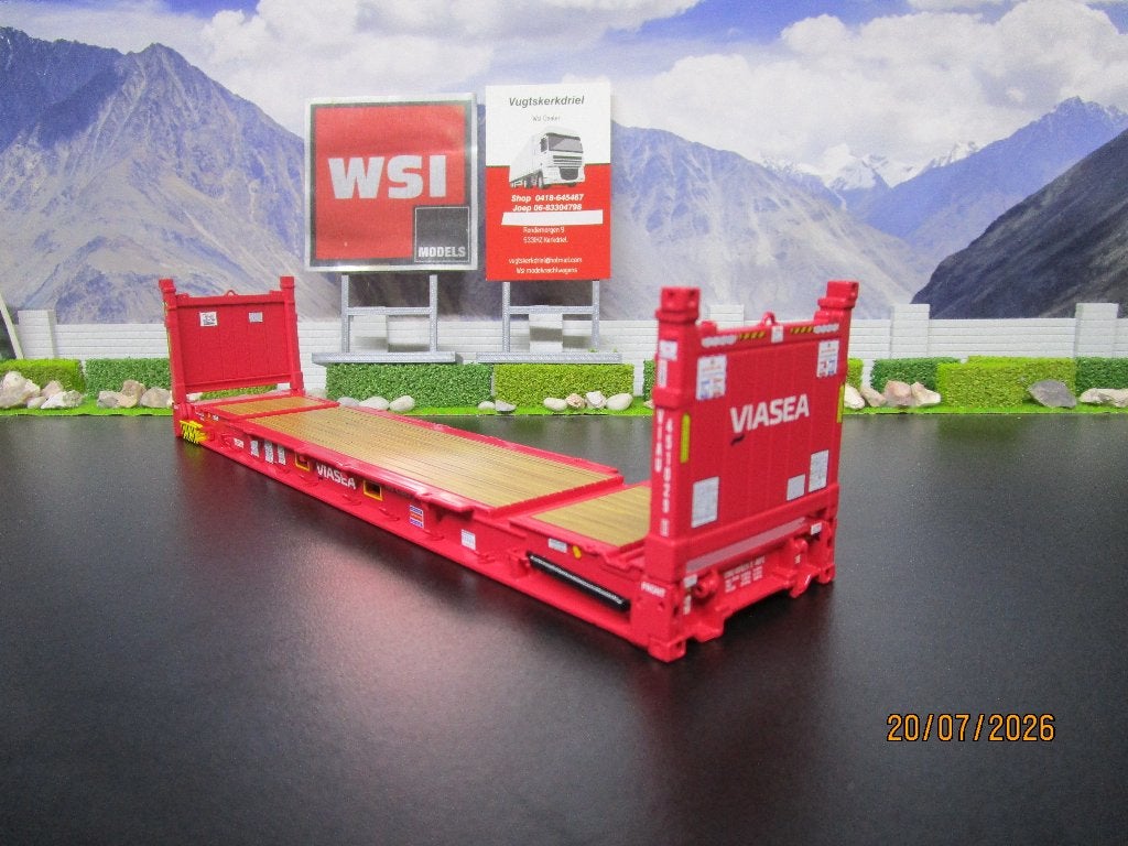 nieuw tekno 90698 tb viasea 40 ft flatrack, Ophalen, Nieuw, Bus of Vrachtwagen, Tekno