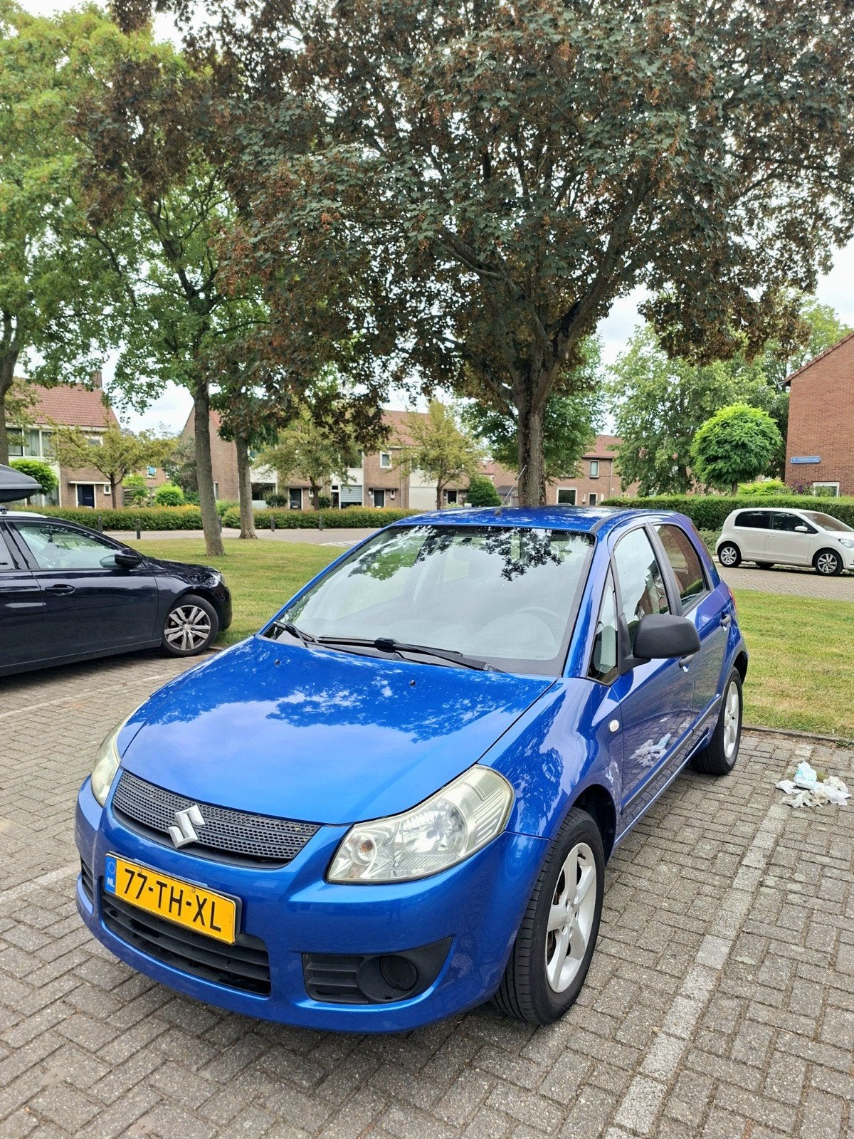 Suzuki SX4 1.5 2006 Blauw, Voorwielaandrijving, Zwart, 4 cilinders, 49 €/maand