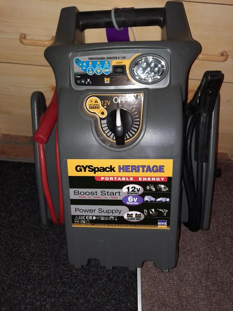 acculader jump starter quick start 6V 12V accu power booster, Ophalen, Nieuw