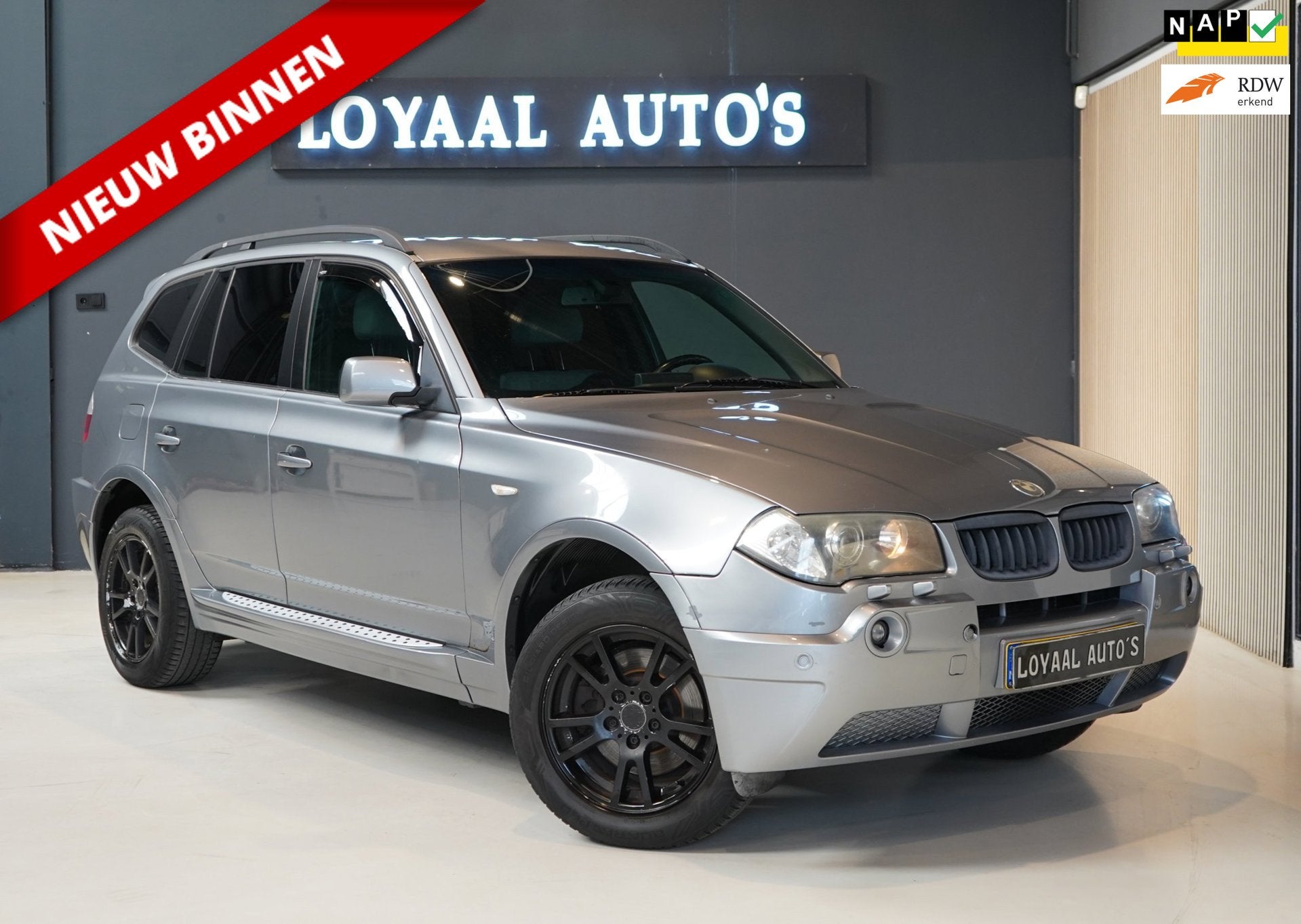 BMW X3 2.5i Executive | AUT | TREKHAAK | CRUISE | PDC | AIRC, Auto's, Automaat, Stof, Origineel Nederlands, Bedrijf