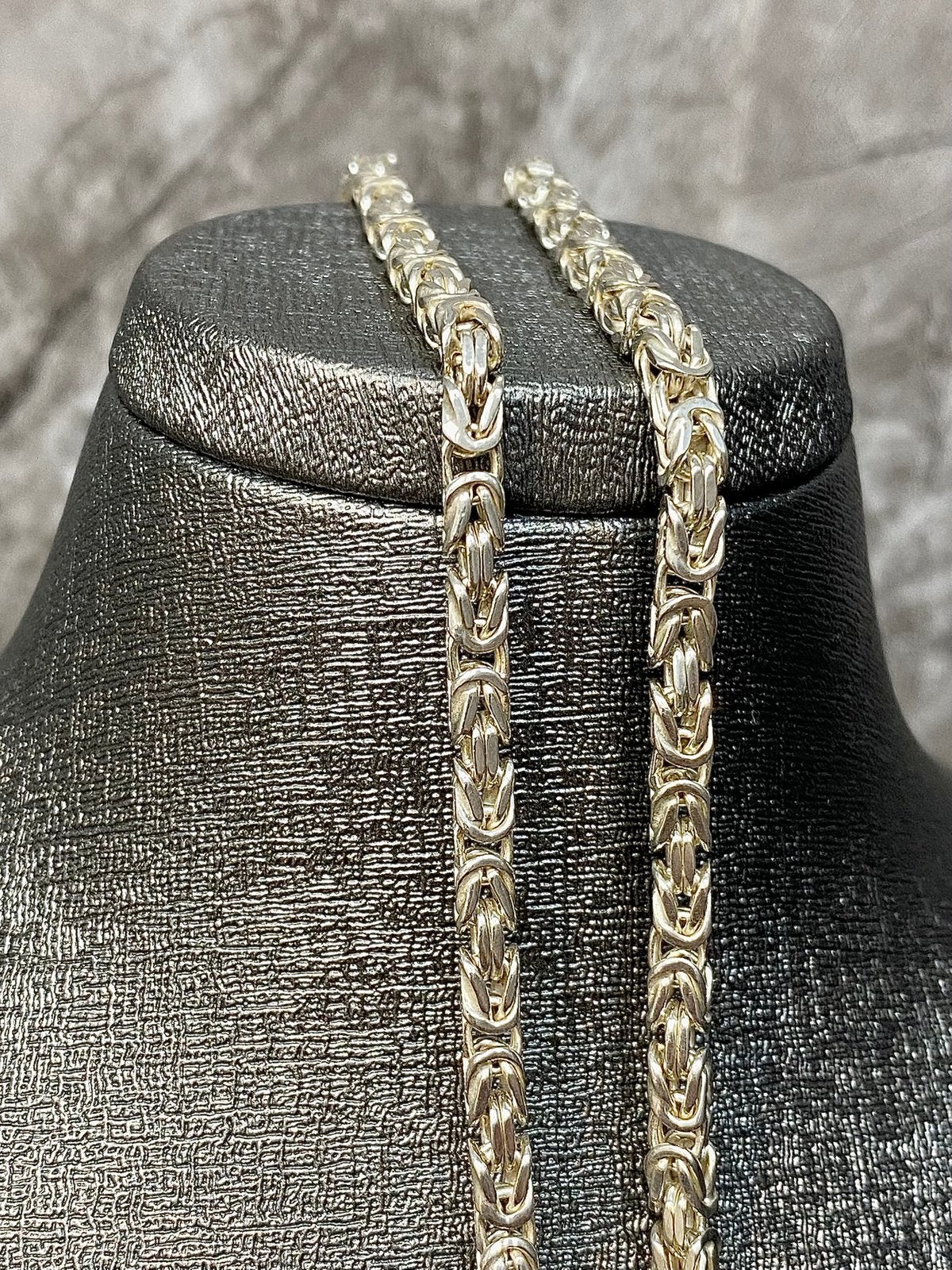 Zilveren Massieve Koningsketting, Ophalen of Verzenden, Nieuw, Zilver