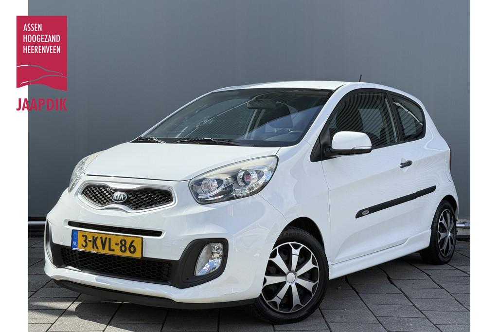 Kia Picanto BWJ 2013 | 1.0i 70PK Super Pack | CLIMA | NAVI |, Auto's, Kia, Voorwielaandrijving, Euro 5, Stof, Gebruikt