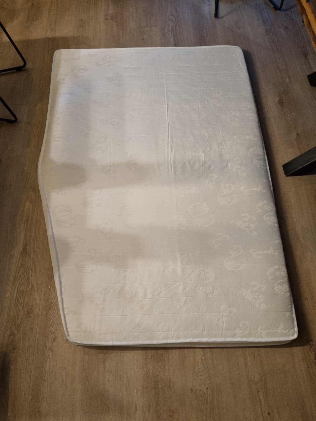 Matras voor Frans bed caravan tweezijdig te gebruiken, Ophalen of Verzenden, Gebruikt, Tweepersoons