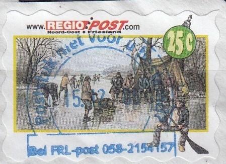 Nederland- SP-10- Regio-Post- 2006- Winters Tafereel- G, Verzenden, Na 1940, Gestempeld