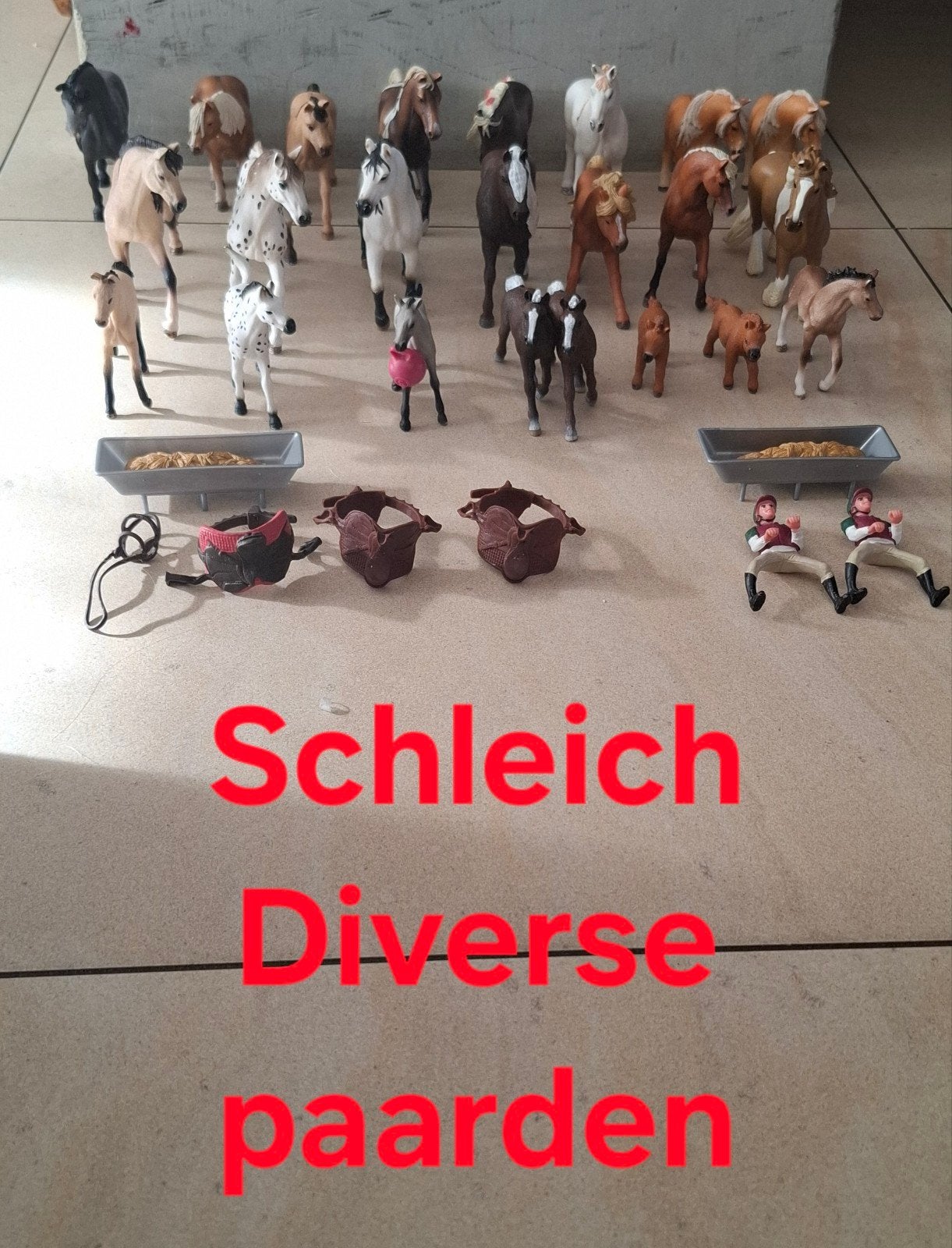 Diverse Schleich dieren setjes en toebehoren, Overige niveaus, Starter, Overige vormen