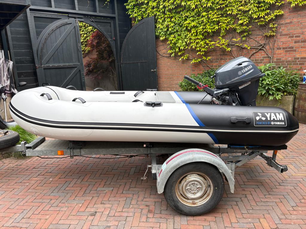Yam 310 met nieuwe Yamaha 15pk incl 5 jaar garantie, Watersport en Boten, Aluminium, 15 pk, Yamaha, Ophalen