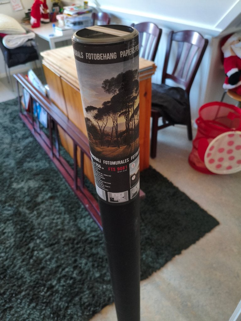 fotobehang prachtige bomen als kunstwand, Huis en Inrichting, Ophalen, Fotobehang