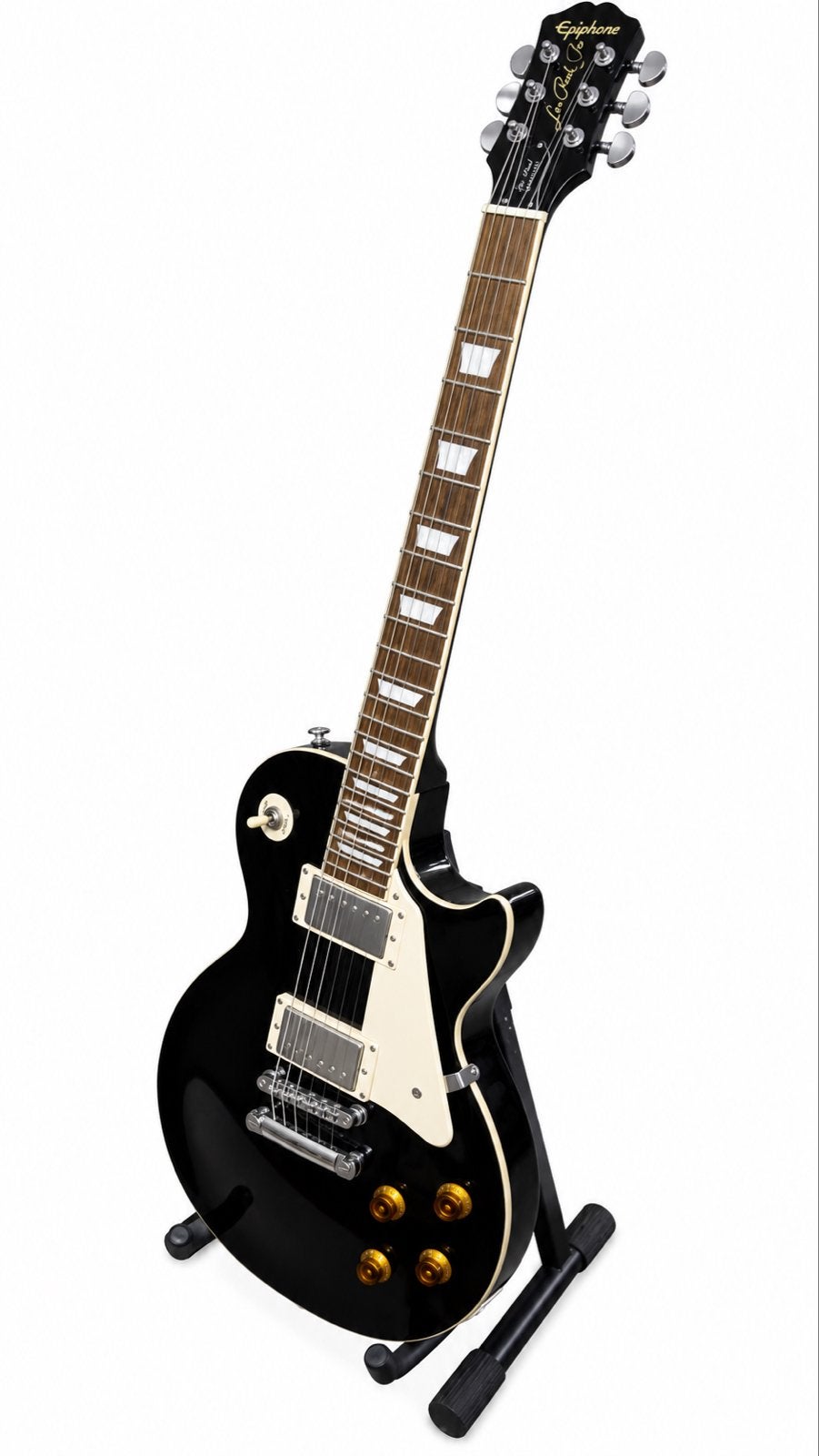Epiphone Les Paul Standard elektrische gitaar, zwart, Muziek en Instrumenten, Ophalen of Verzenden, Gebruikt, Solid body, Epiphone